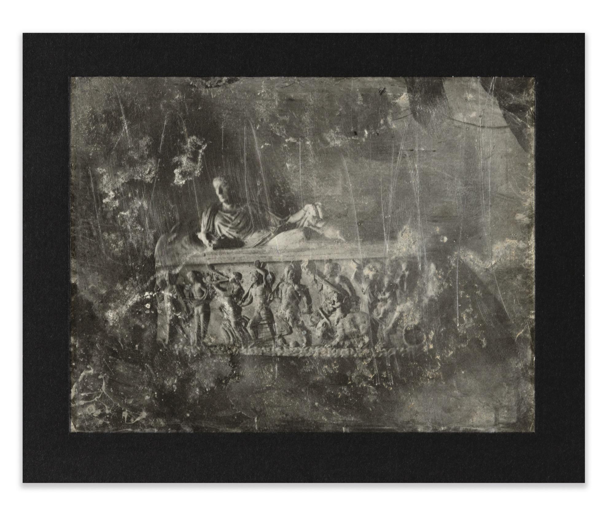 Joseph Philibert Girault De Prangey - 68. Près Rome, V. Pacca, Bas-Relief, 1842 