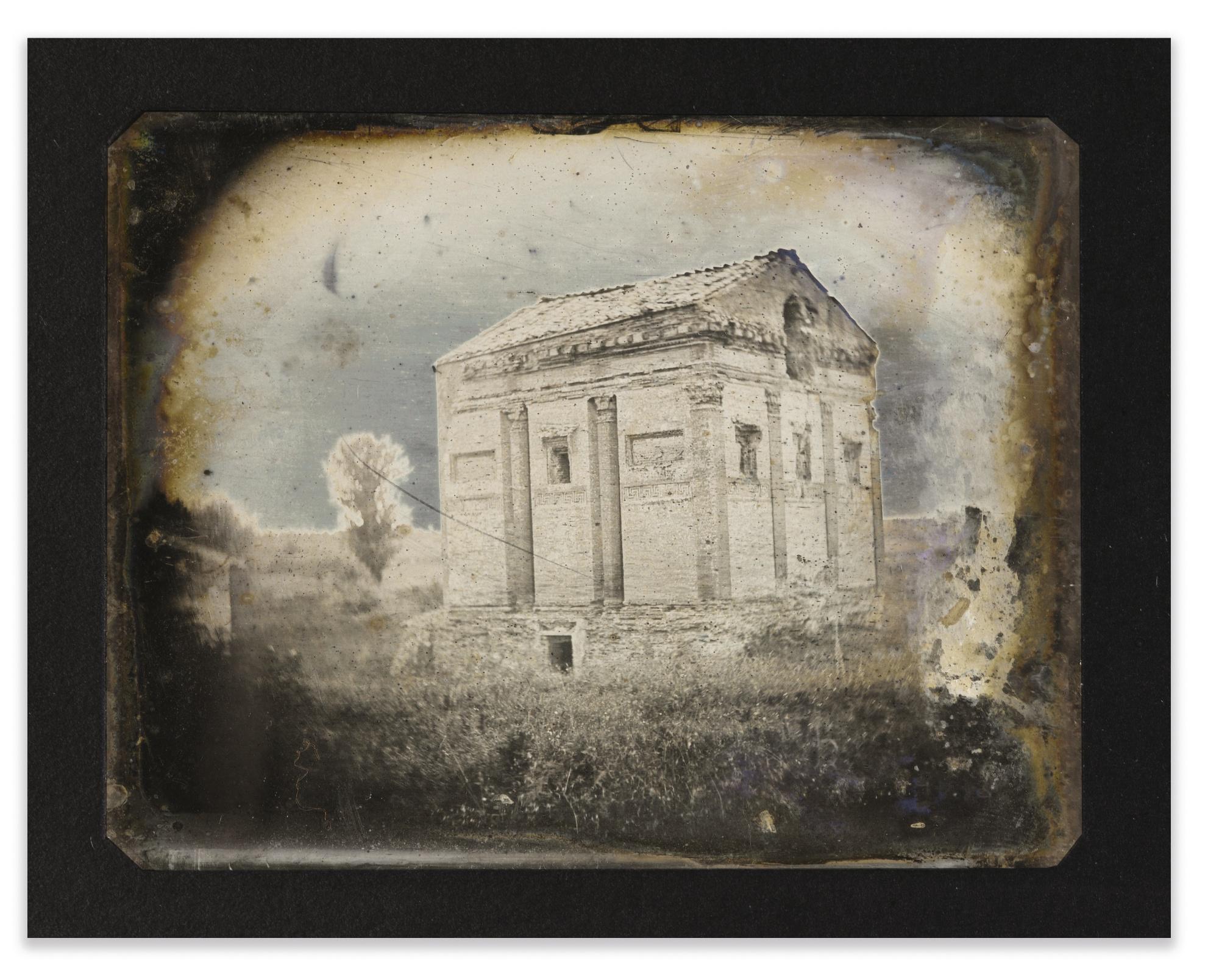 Joseph Philibert Girault De Prangey - 69. Près De Rome, Temple Del Dio Redicolo, 1842