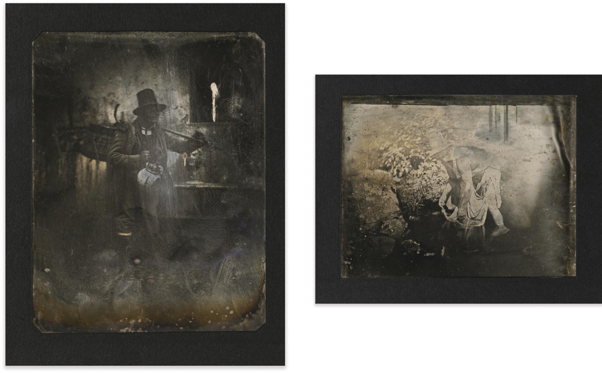 Joseph Philibert Girault De Prangey - 76. Giuncatarro, Rome, 1842 84. Pêcheur, Némi, 1842