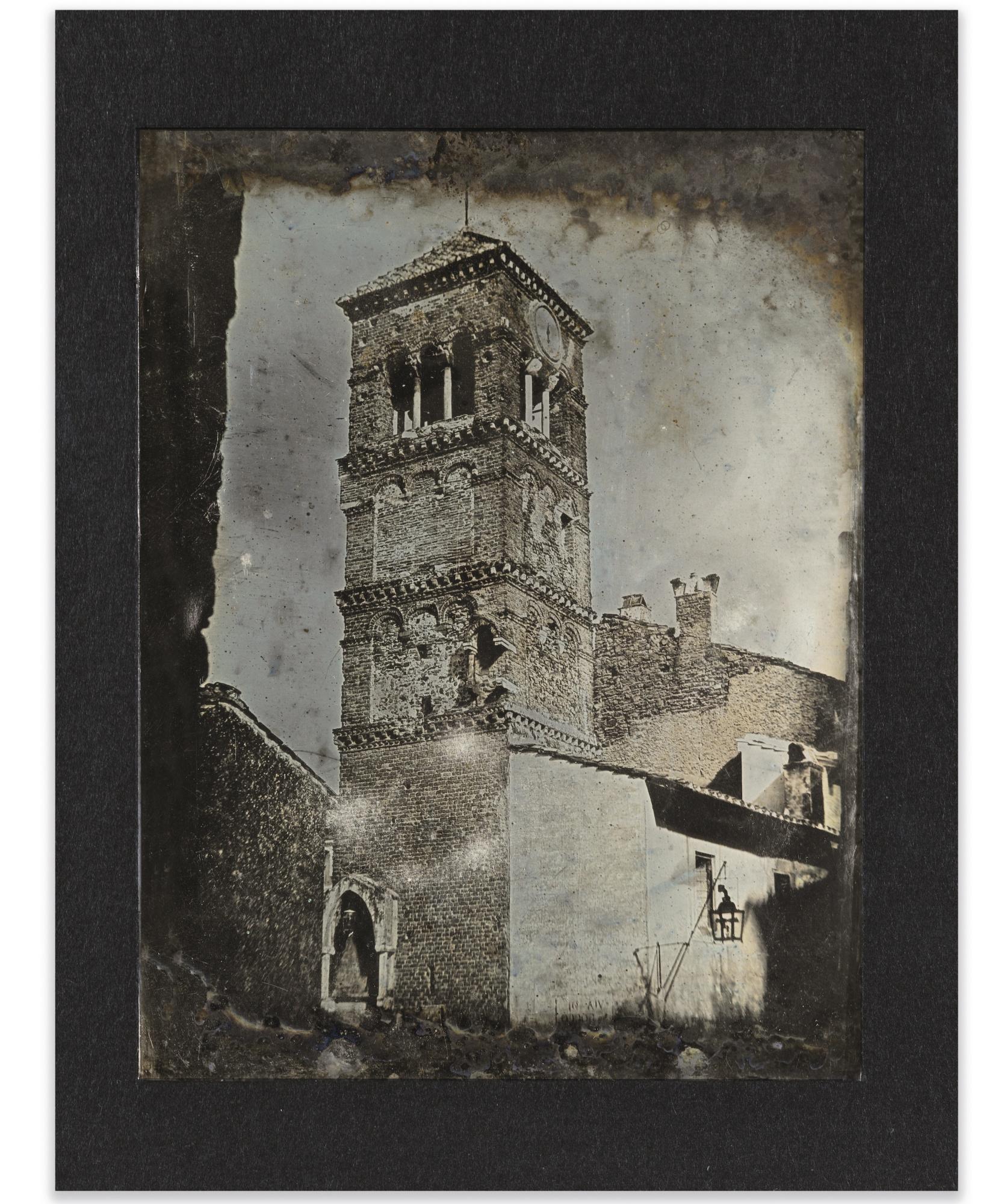 Joseph Philibert Girault De Prangey - 80. Frascati. Campanile ?, 1842