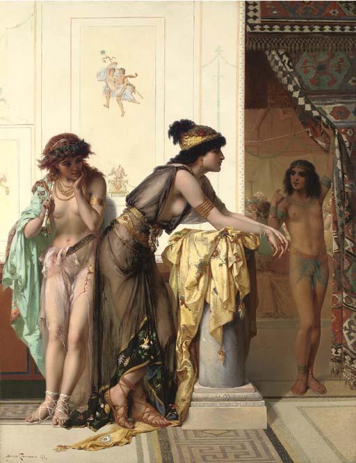 Joseph Pierre Olivier Coomans - The Dancing Girls