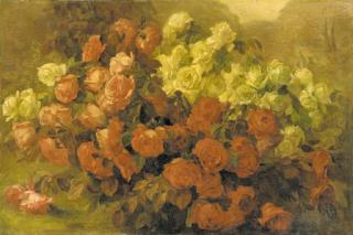 Joseph Pilters - Abundance of roses