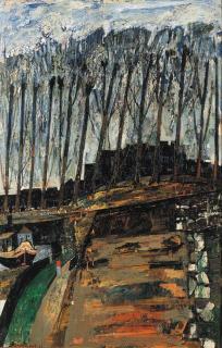 Joseph Pressmane - Bords de la Seine à Saint Denis