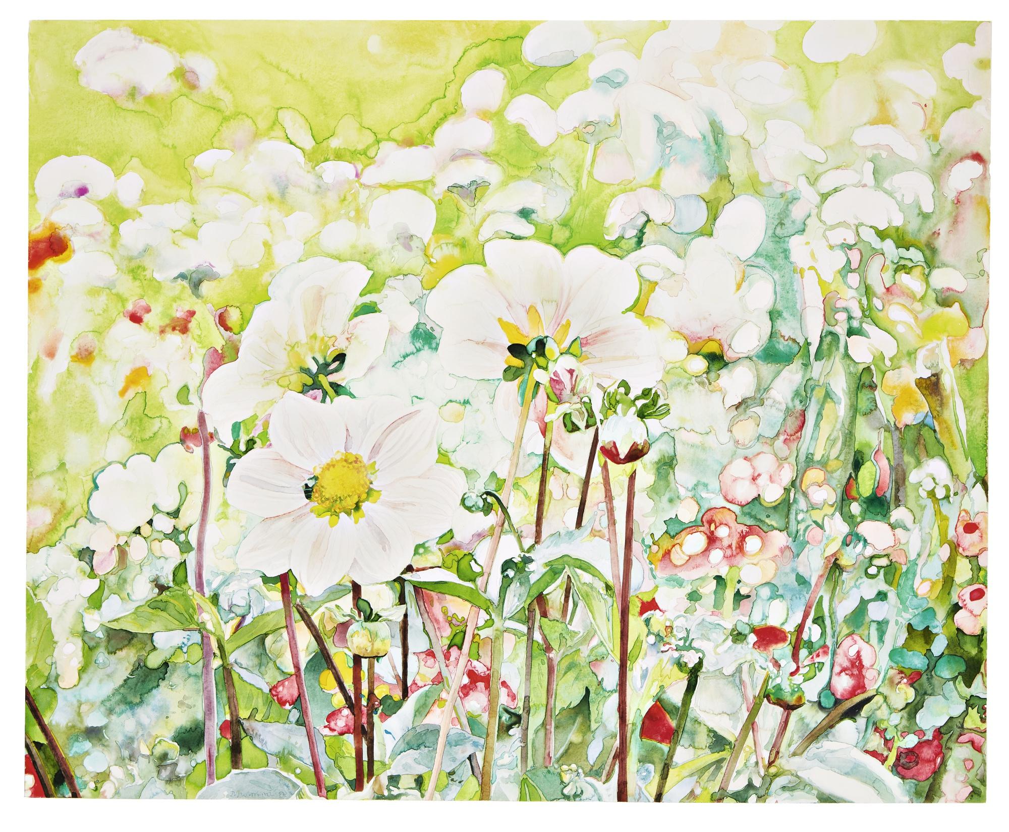 Joseph Raffael - Luxembourg Gardens, Anniversary