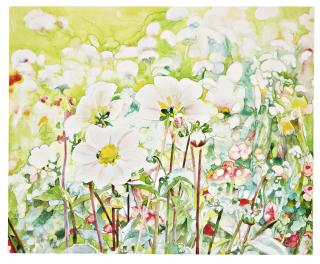 Joseph Raffael - Luxembourg Gardens, Anniversary