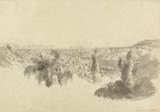 Joseph Rebell - „Veduta di Napoli della Villa Heigelin“.