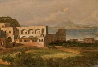 Joseph Remond - Vue De L\'Île D\'Ischia Avec La Baie De Naples