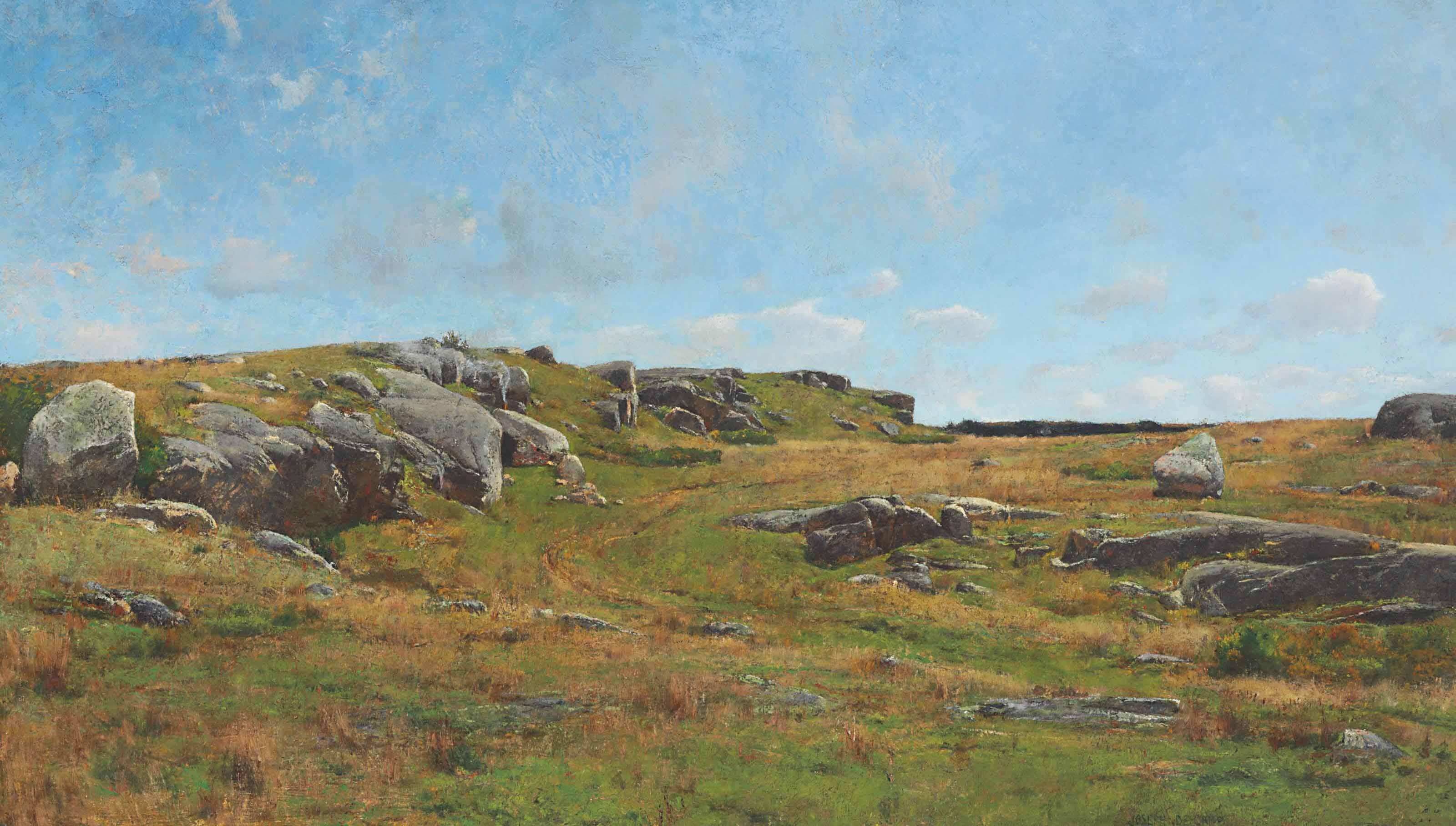 Joseph Rodefer Decamp - Moorland Path, Cape Ann, Massachusetts