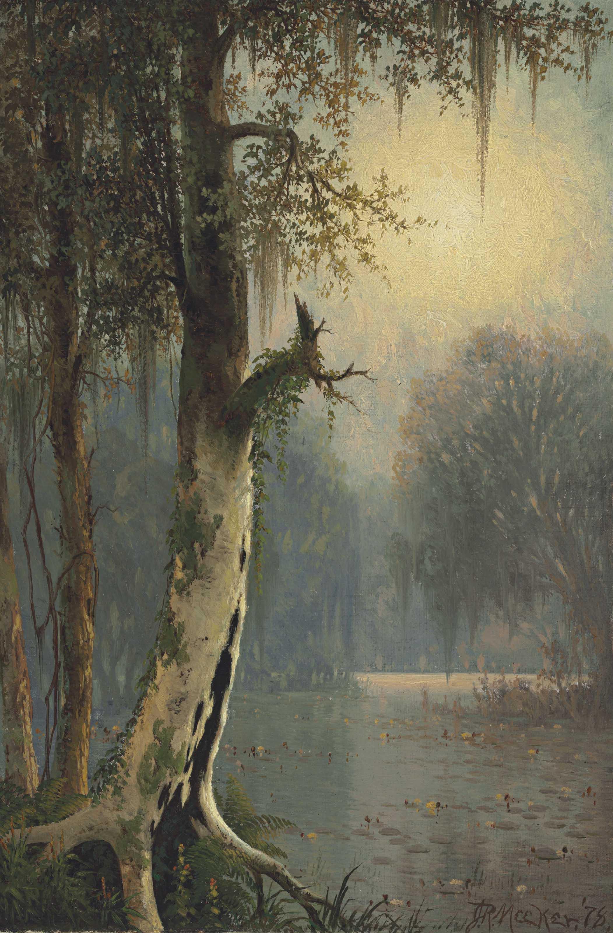 Joseph Rusling Meeker - Near Bayou La Fourche