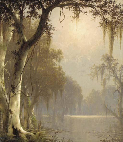 Joseph Rusling Meeker - Sunlight on the Bayou