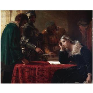 Joseph Severn - The Abdication Of Mary Queen Of Scots