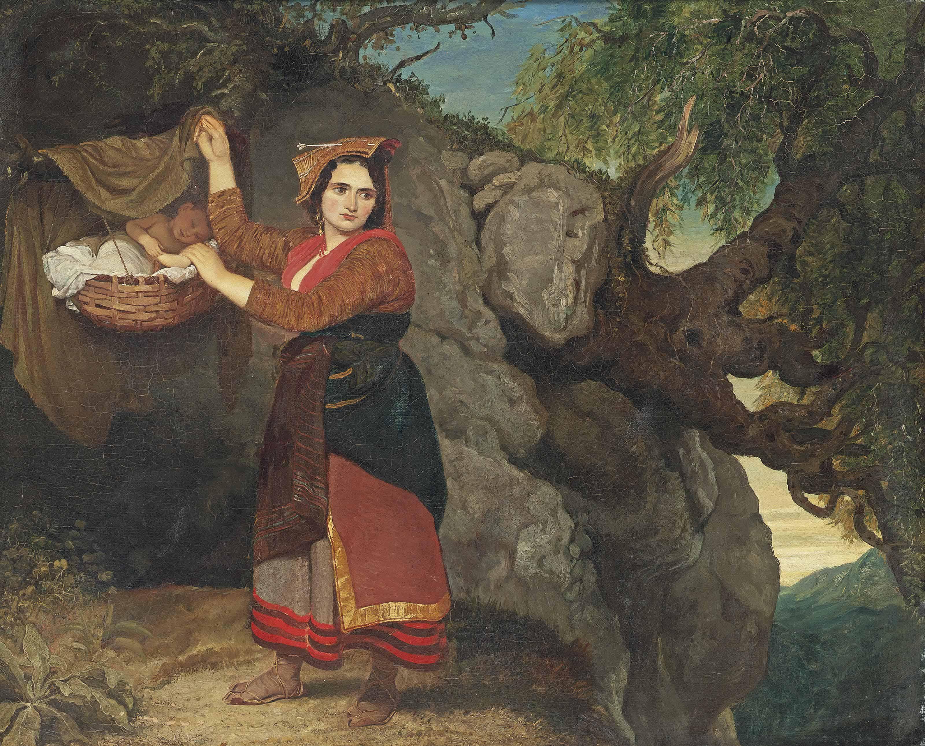 Joseph Severn - The Brigand\'S Family