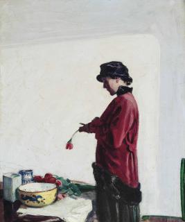 Joseph Simpson - The tulip bouquet