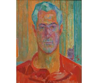 Joseph Solman - Portrait of Gerald