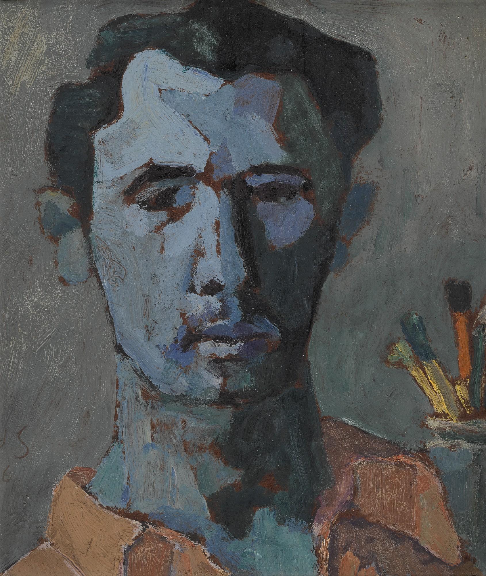 Joseph Solman - Self-Portrait