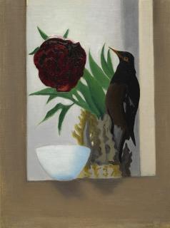 Joseph Stella - Bird With Blue Bowl