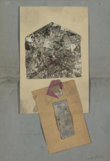 Joseph Stella - Collage #20, Red Seal