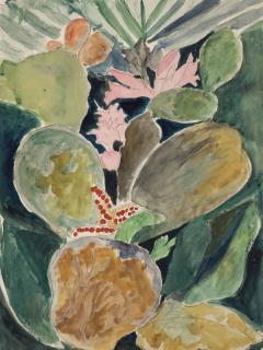 Joseph Stella - Flowering Tropical Cactus