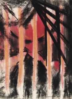 Joseph Stella - Orange Bars