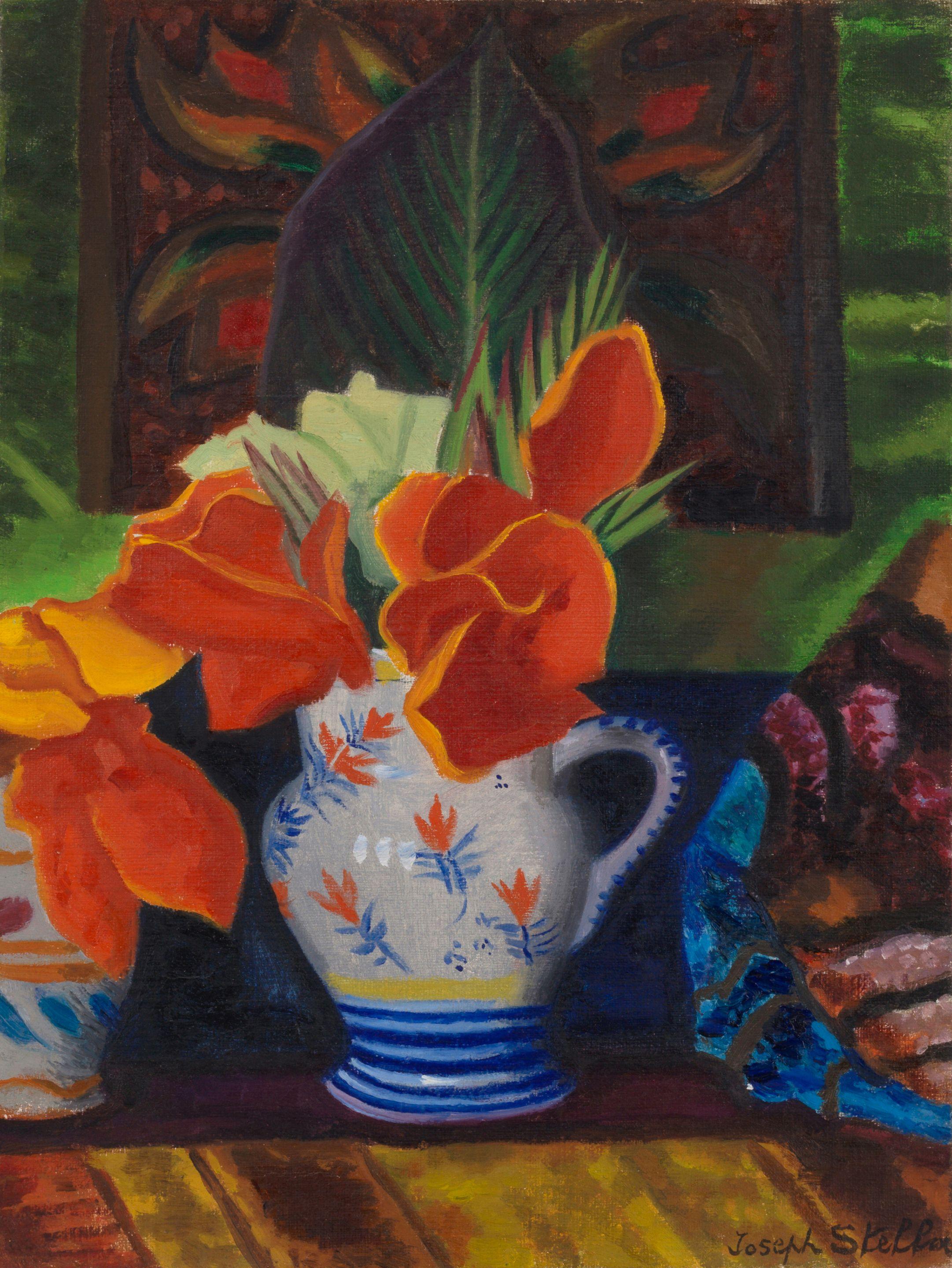 Joseph Stella - Red Cannas