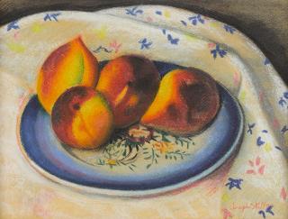 Joseph Stella - Still Life with Peaches