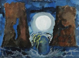 Joseph Stella - Tropical Moonlight