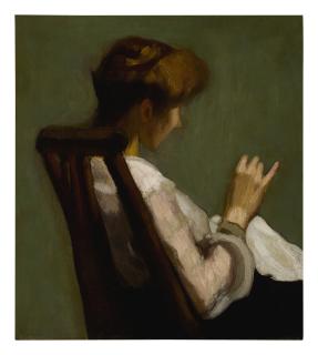 Joseph Stella - Woman Sewing