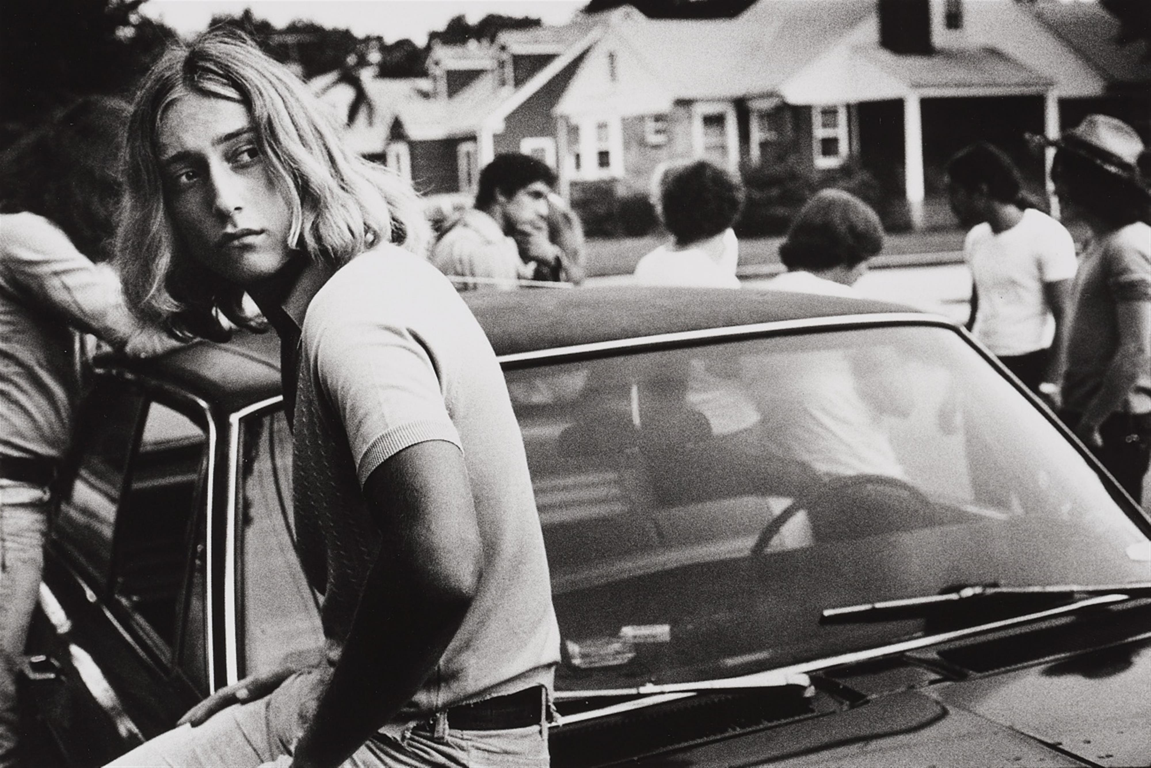 Joseph Szabo - Tom on his Car