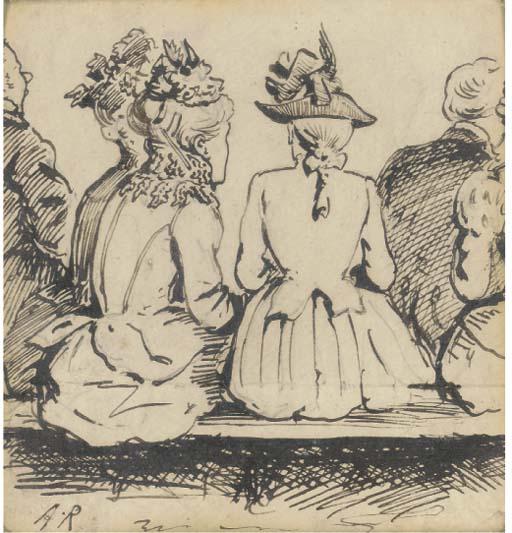 Joseph Theodor Hansen - Casa di Romolo e Remo, Pompei