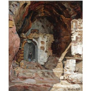Joseph Theodor Hansen - Danish The Cave