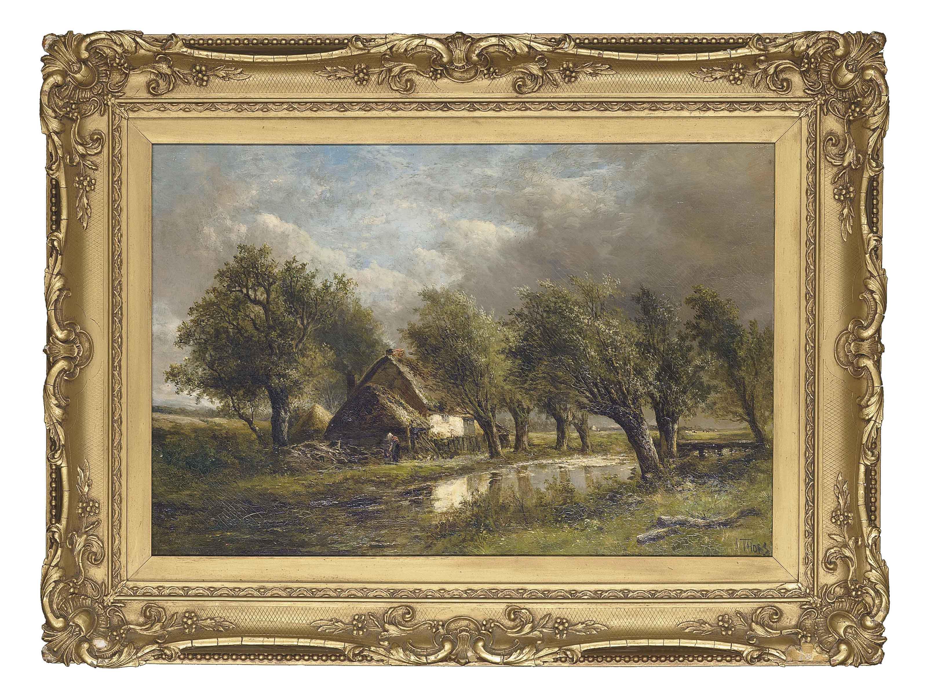 Joseph Thors - View Near Solihull, Warwickshire