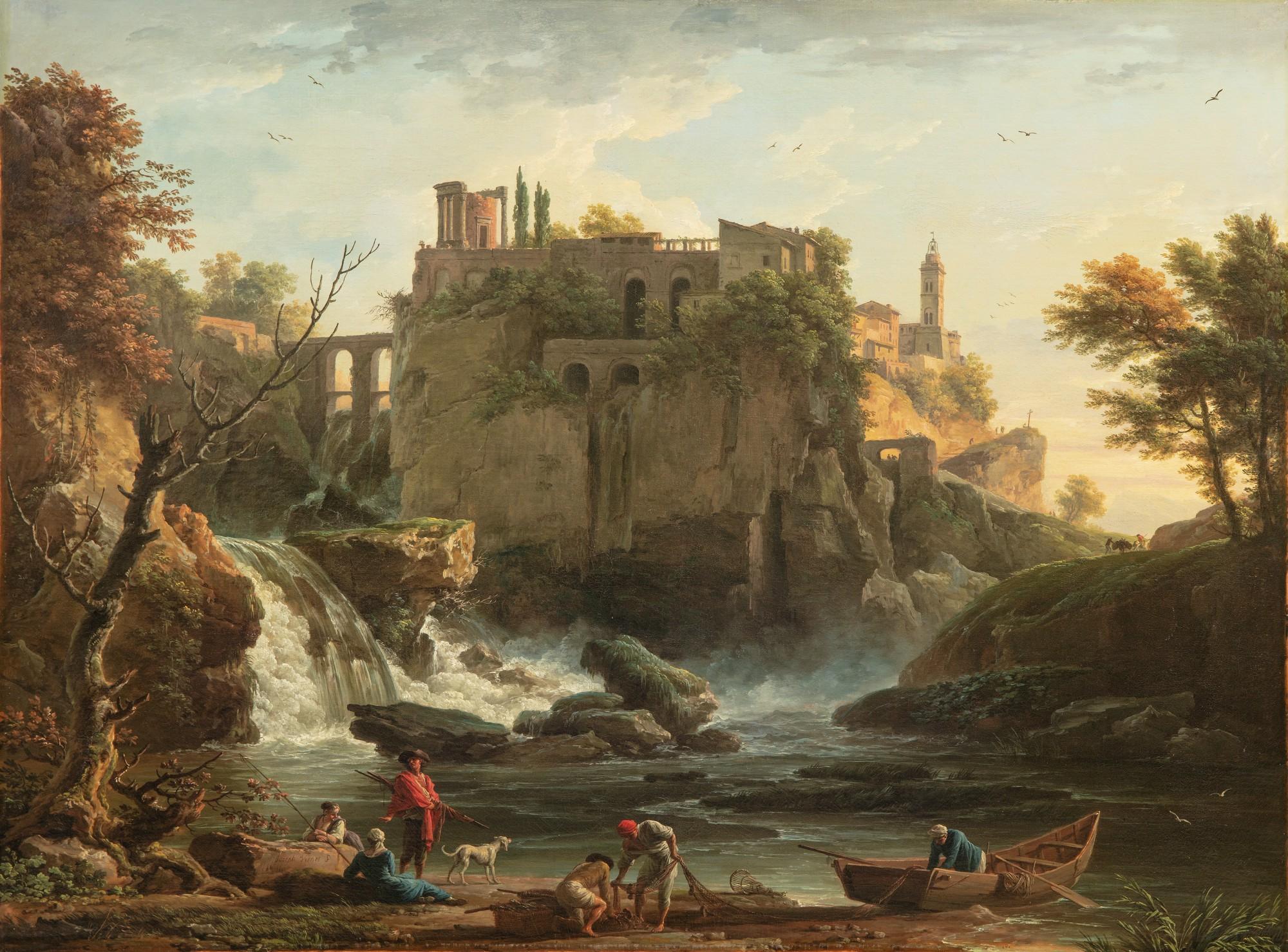 Joseph Vernet - VIEW OF TIVOLI