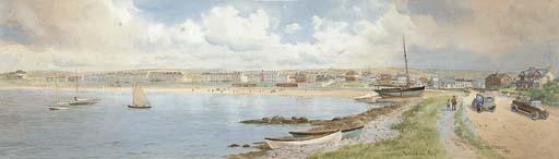 Joseph W. Carey - Two views looking across Ballyholme Bay