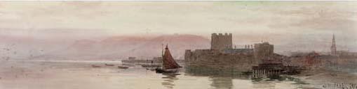 Joseph William Carey, R.U.A. - Carrickfergus Castle