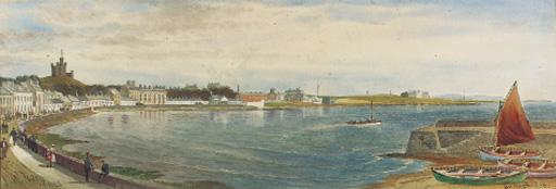 Joseph William Carey, R.U.A. - View of Donaghdee, Co. Down