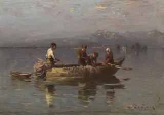 Joseph Wopfner - Chiemseefischer