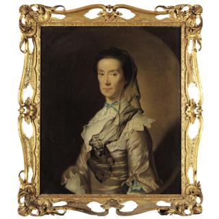 Joseph Wright of Derby, A.R.A. - Portrait Of Catherine, Mrs John Mason Of Morton Hall, Retford