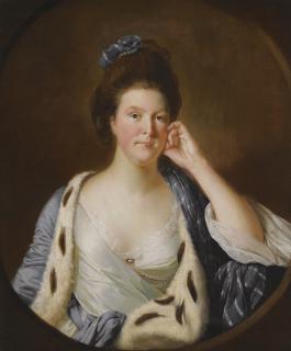 Joseph Wright Of Derby, A.R.A. - Portrait Of Lucy Stafford, Later Mrs Wilkinson (B. 1738)