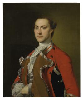 Joseph Wright Of Derby, A.R.A. - Portrait Of Major Richard Bayly (D. 1764)