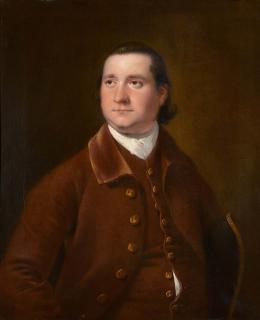 Joseph Wright Of Derby, A.R.A. - Portrait Of Nicholas Hutchinson, Half-Length, Wearing A Brown Coat And White Stock
