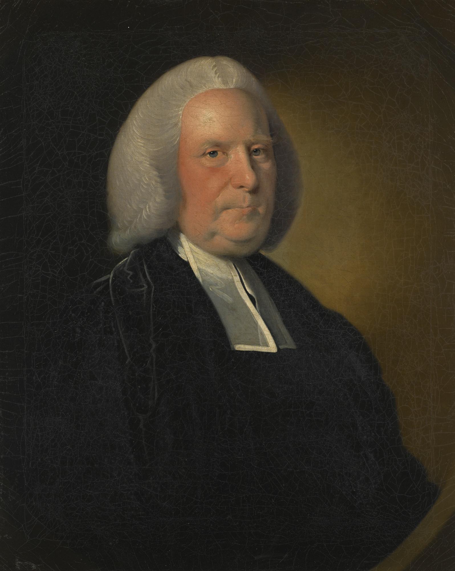 Joseph Wright of Derby, A.R.A. - Portrait Of Reverend John Linton