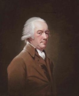 Joseph Wright of Derby, A.R.A - Portrait of Samuel Ward (1732-1820), bust-length, in a brown coat