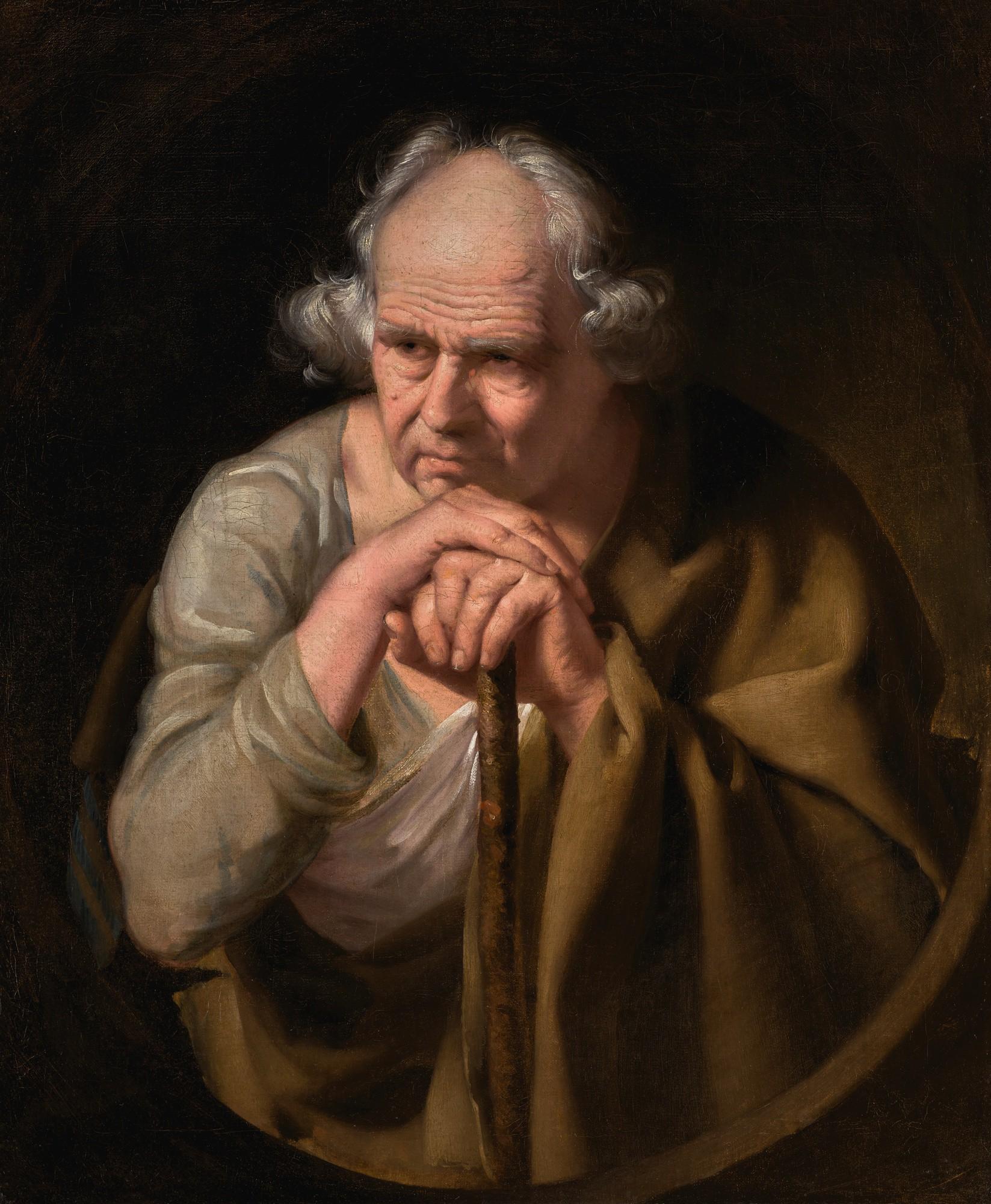 Joseph Wright Of Derby, A.R.A. - Study Of A Philosopher