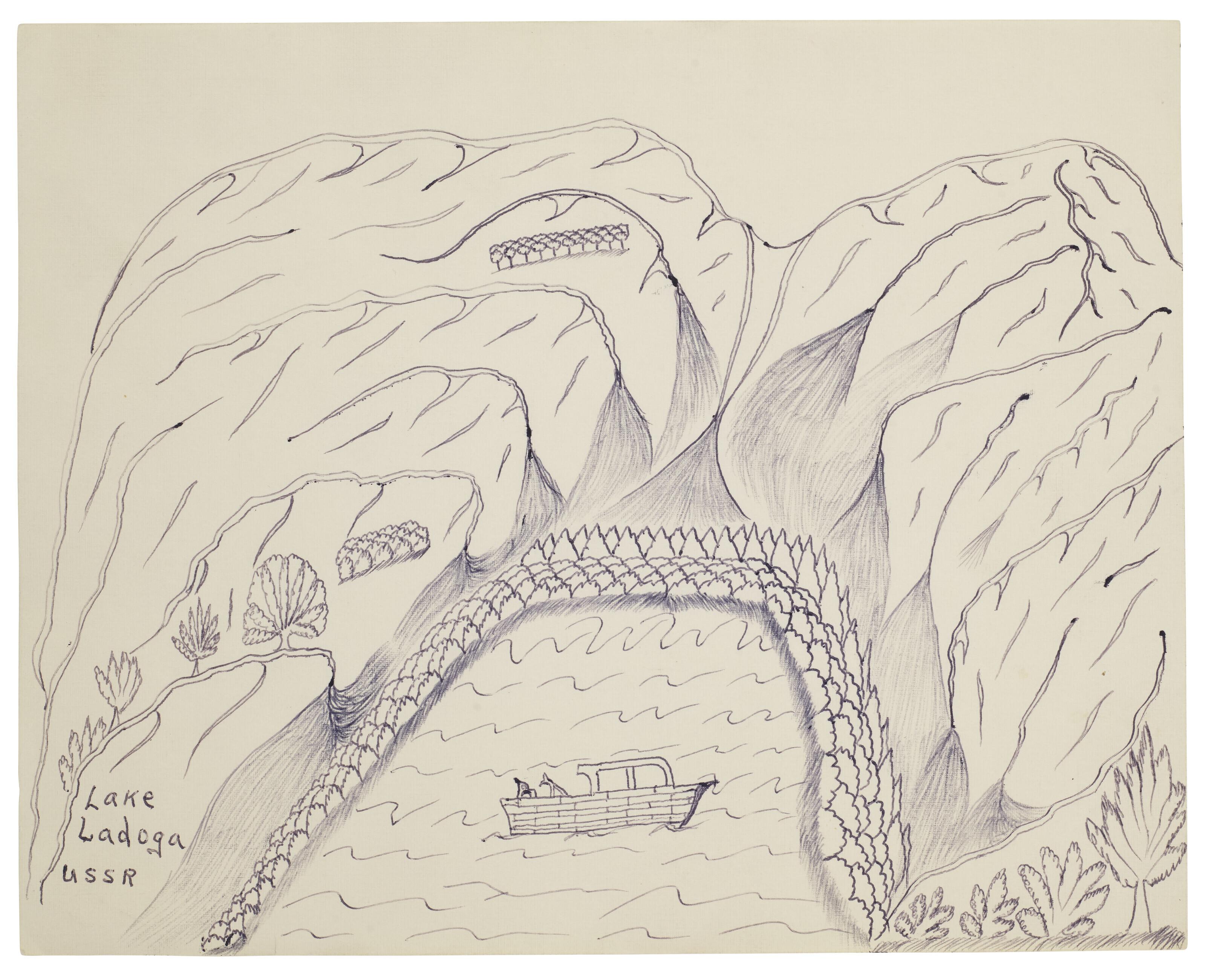 Joseph Yoakum - Lake Lagoda