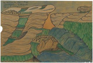 Joseph Yoakum - Mt Millow in Ozark Range Jefferson City Missouri, 1964