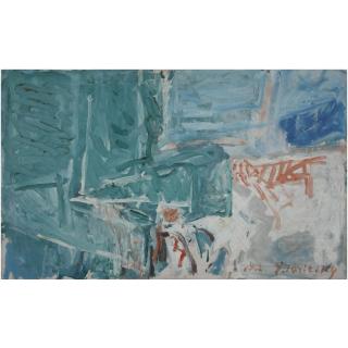 Joseph Zaritsky - Painting, Tel Aviv Windows