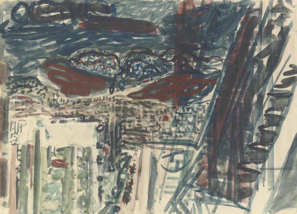 Joseph Zaritsky - View From The Rooftop