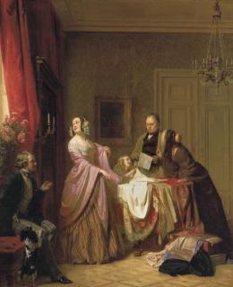 Josephus Laurentius Dyckmans - Le nouveau châle