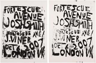 Josh Smith - Untitled (2 works)