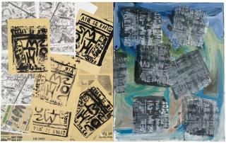 Josh Smith - Untitled [Two Works]